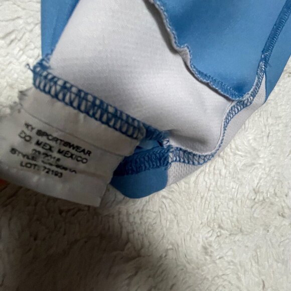 Striker Argentina Team Soccer Crew Neck Short Sleeve Jersey Top Youth Large Blue - Picture 9 of 10